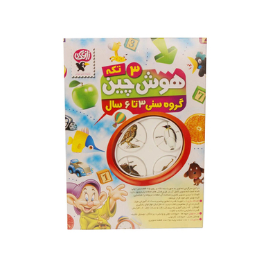 اسباب بازی آموزشی هوش آذین مدل هوش چین سه تکه جور