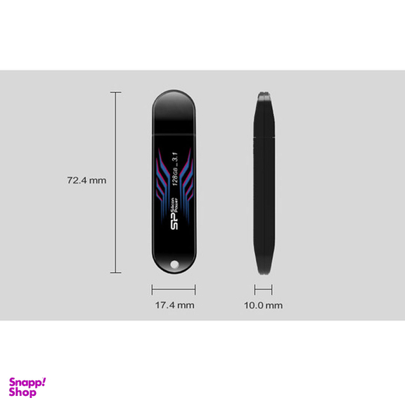 فلش مموری سیلیکون پاور (Silicon Power) مدل Blaze B10 ظرفیت 64GB