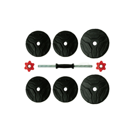 دمبل رادیس فیت مدل DVP-7-mix1 وزن 7 کیلوگرم بسته 2 عددی