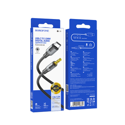 کابل تبدیل Type-C به Jack 3.5mm بروفون مدل BL19 طول 1 متر