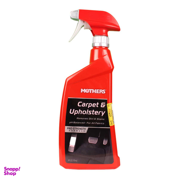 اسپری تمیز کننده داخل خودرو مادرز مدل Carpet & Upholstery Cleaner کد 5424 حجم 710 میلی لیتر