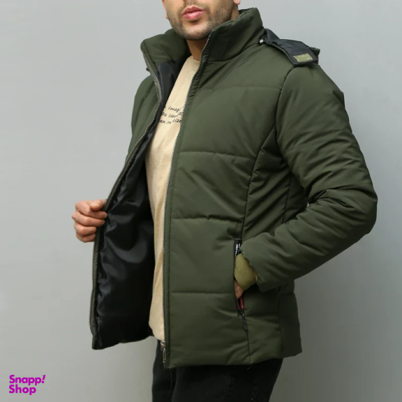 کاپشن مردانه مدل GD-s-18567325 رنگ سبز