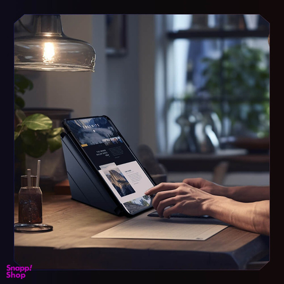 کیف کلاسوری نیلکین مدل Bumper Pro Leather Multi-Angle Folding مناسب برای تبلت اپل iPad Pro 11 2024