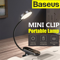چراغ مطالعه گیره دار باسئوس مدل Mini Clip Lamp