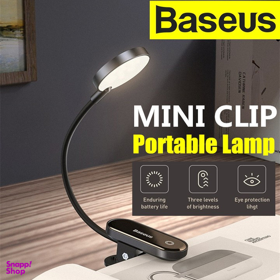 چراغ مطالعه گیره دار باسئوس مدل Mini Clip Lamp