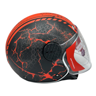 کلاه کاسکت ال اس تو کد Ls2 of 558 sphere lux matt black red
