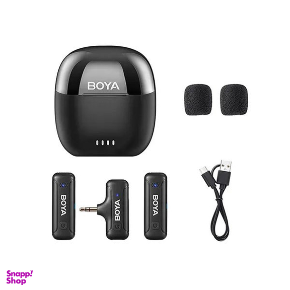 میکروفون بی سیم یقه ای بویا مدل WM3T-M2