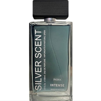 ادوپرفیوم مردانه پاشا مدل سیلور سنت اینتنس حجم 100 میلی‌ لیتر