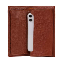 کیف پول کتی چرم طبیعی مردانه آروین چرم کد AR-207