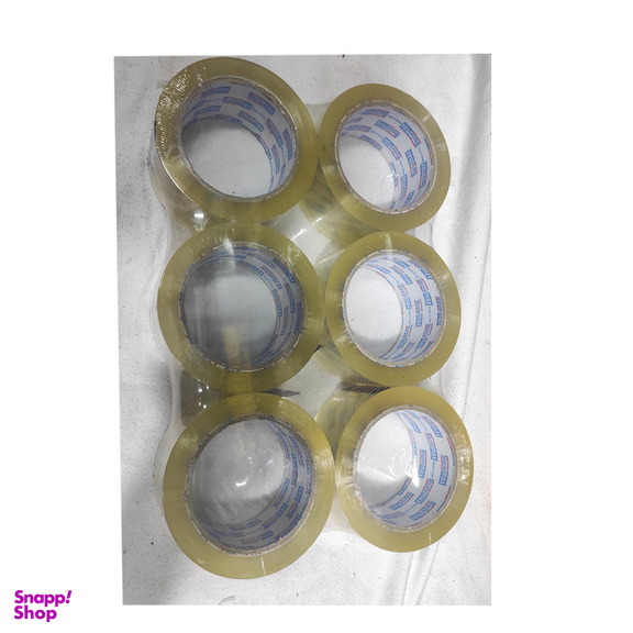 چسب پهن مپل مکس مدل SMT-MAPLE -CS-90YARD عرض 5 سانتی متر مجموعه 6 عددی