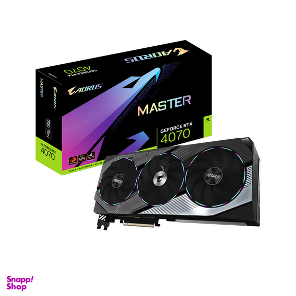 کارت گرافیک گیگابایت مدل AORUS GeForce RTX 4070 Ti MASTER 12GB