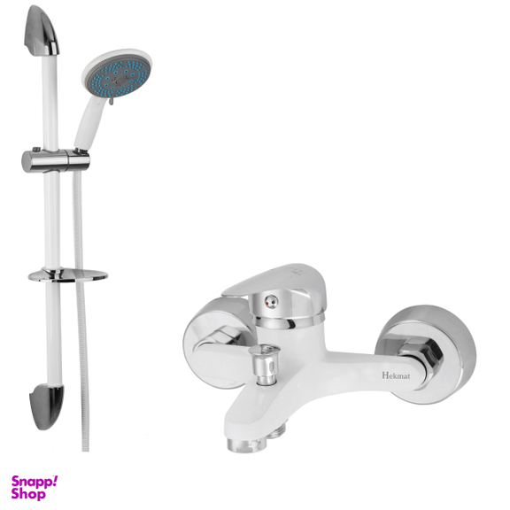 شیر حمام حکمت نشان مدل تالیا کد SK به همراه علم دوش