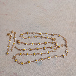 ست دخترانه مدل گل بابونه کد 313