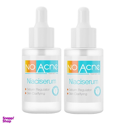 سرم نیاسینامید نوآکنه مدل Niacinamid حجم 30 میلی لیتر مجموعه 2 عددی