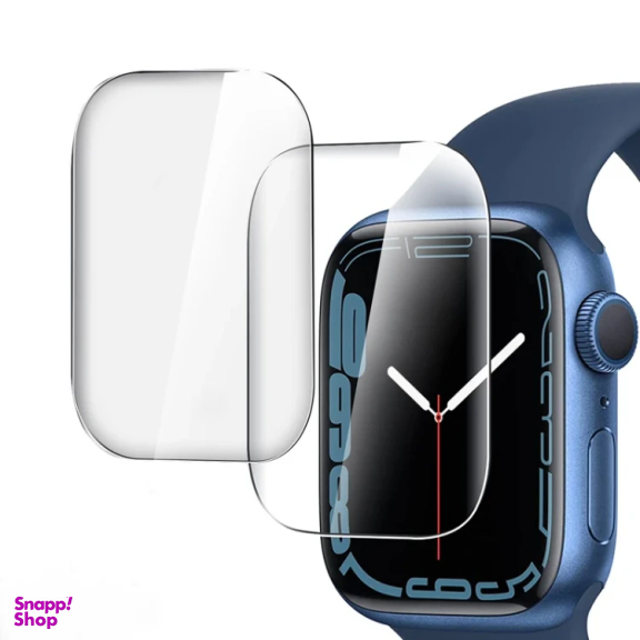 محافظ صفحه نمایش ساعت هوشمند آهااستایل مدل WG49 مناسب اپل واچ سایز 44 میلی متر بسته دو عددی