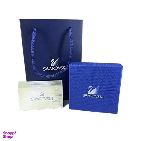 گردنبند نقره زنانه سواروسکی مدل اسپرت تک سنگ اشک خاص کد 369852