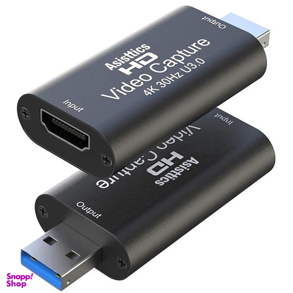 کپچر USB3.0 به HDMI 4K مینی تک مدل Asisttics