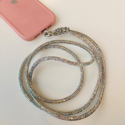 بند موبایل گردنی طرح سوارسکی مدل 130