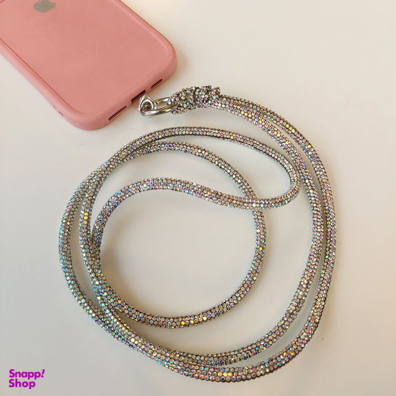 بند موبایل گردنی طرح سوارسکی مدل 130