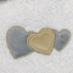 ست حوله نوزادی مادرکر مدل خرس و قلب مجموعه ۵ عددی