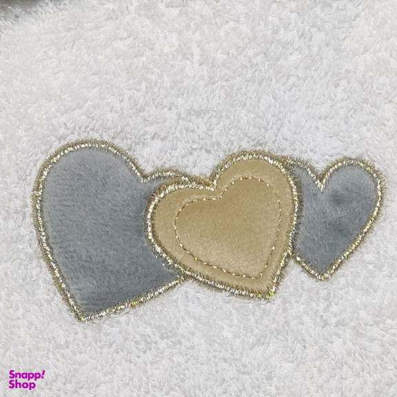 ست حوله نوزادی مادرکر مدل خرس و قلب مجموعه ۵ عددی