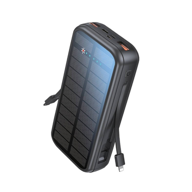 پاوربانک خورشیدی گرین لاین مدل GL-PB66 PD20W Solar 2 ظرفیت 16000 میلی‌ آمپر ساعت