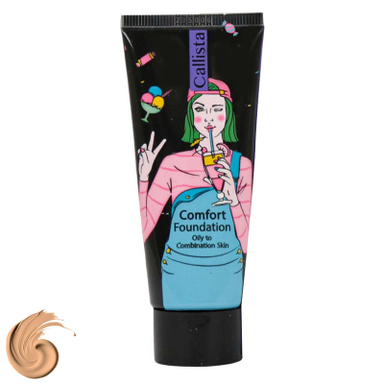 کرم پودر کالیستا مدل comfort شماره L03 حجم 35 میلی لیتر