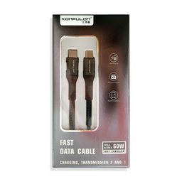 کابل شارژ Type-C کانفلون مدل DC43 طول ۱ متر