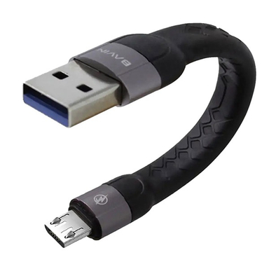 کابل شارژ USB به MicroUSB باوین CB-192 طول 30 سانتی‌ متر