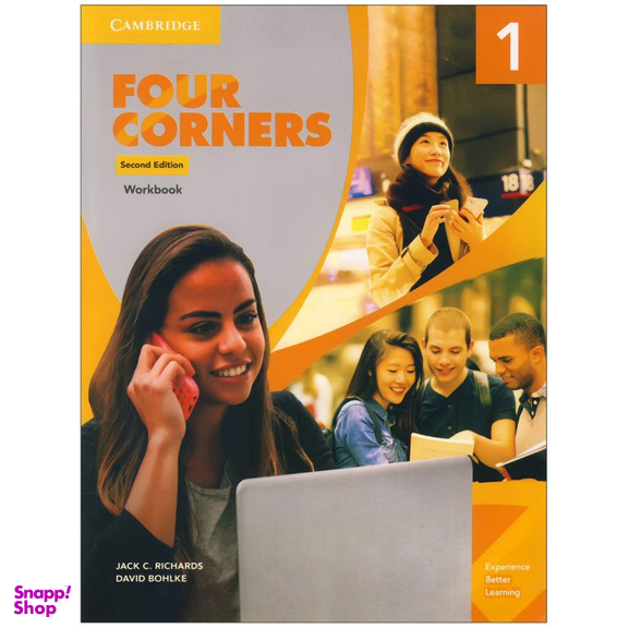 کتاب Four Corners 2nd 1 اثر Jack C. Richards انتشارات کمبریدج به همراه سی دی