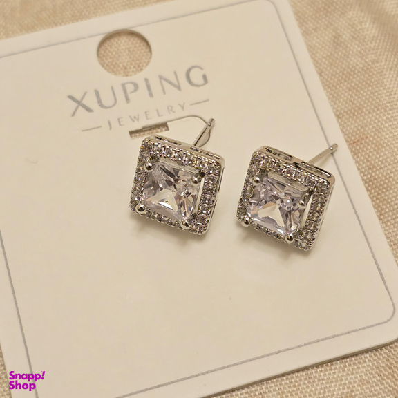 گوشواره زنانه ژوپینگ با کریستال سواروسکی کد swar56