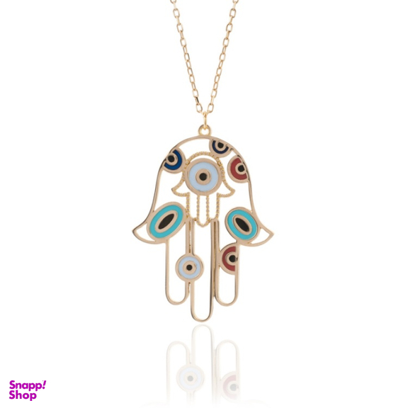 گردنبند طلا 18 عیار زنانه داریم مدل دو دست کالکشن آوین