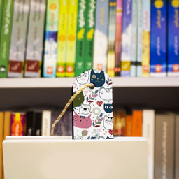 نشانگر کتاب ترمه طراحان ایده مدل گربه‌ها کد cfp102