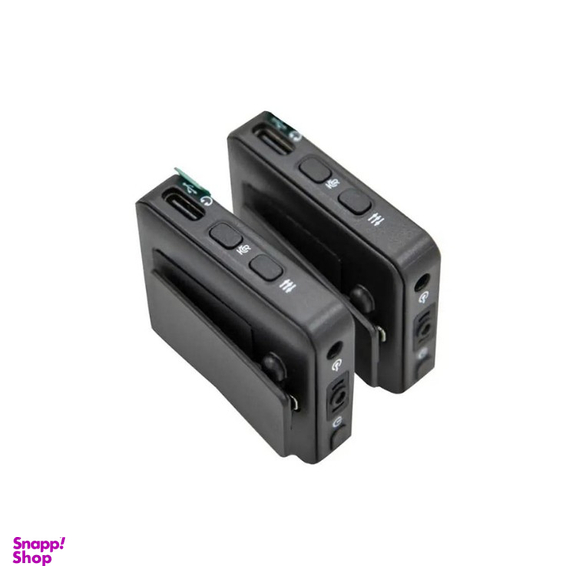 میکروفون بی سیم یقه ای انسر مدل M2 2in1 Pro