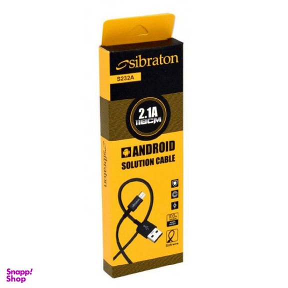 کابل تبدیل USB به MicroUSB سیبراتون مدل S232A طول 1.1 متر