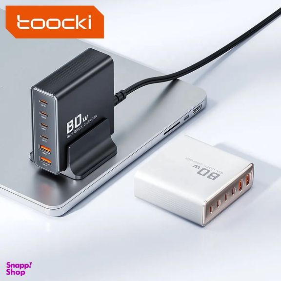 شارژر رومیزی 80 وات توکی Toocki مدل TCT80-22