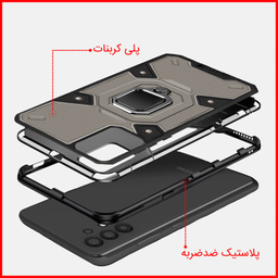 کاور مای کیس مدل Harsh مناسب برای گوشی موبایل سامسونگ Galaxy A32 5G به همراه بند آویز