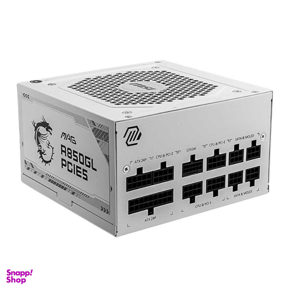 پاور کامپیوتر 850 وات ام اس ای مدل Power MSI MAG A850GL PCIE5 ATX3