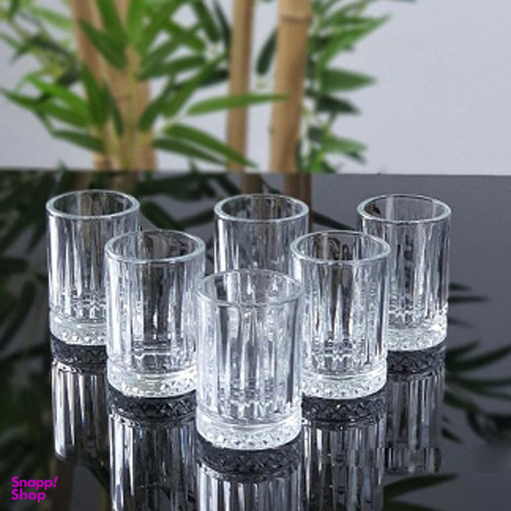 نیم لیوان پاشاباغچه مدل الیسا کد 520242 بسته 6 عددی