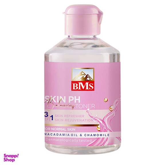 تونر بی ام اس مدل عصاره دانه ماکادمیا حجم 200 میلی لیتر