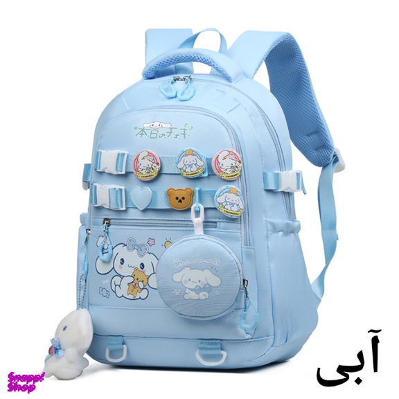 کوله پشتی فانتزی طرح سینامورال عروسک دار کد 30362