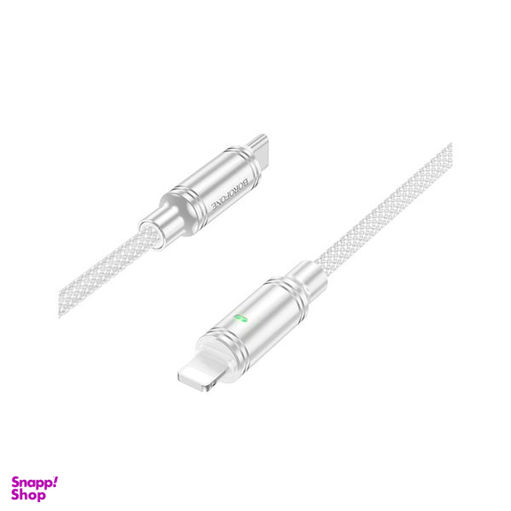 کابل تبدیل USB-C به لایتنینگ بروفون مدل BU40 27W طول 1.2 متر