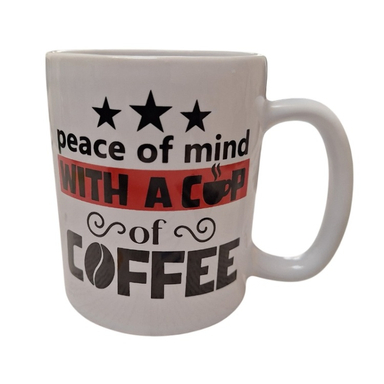 ماگ سرامیکی مدل coffee ظرفیت 325 میلی لیتر