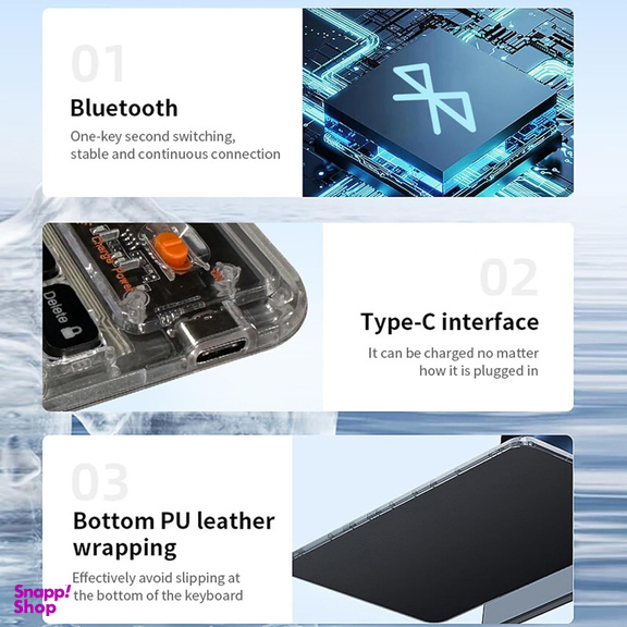 کیبورد بی سیم کوتتسی مدل 84012