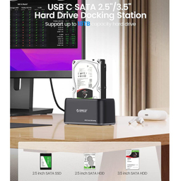 داک هارد دیسک 3.5/2.5 اینچ HDD/SSD Type-C اوریکو مدل 6819C3-V1