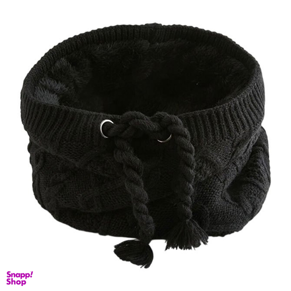 شال گردن زنانه ال سی وایکیکی مدل Snood رنگ مشکی