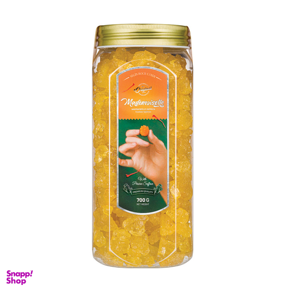 نبات نگین زعفرانی مادمازل وزن 700 گرم