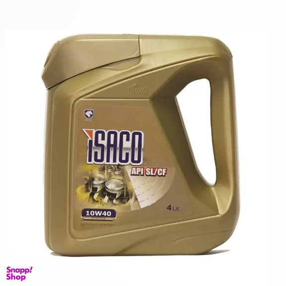 روغن موتور ایساکو مدل 07707016 10w40 حجم 4 لیتر