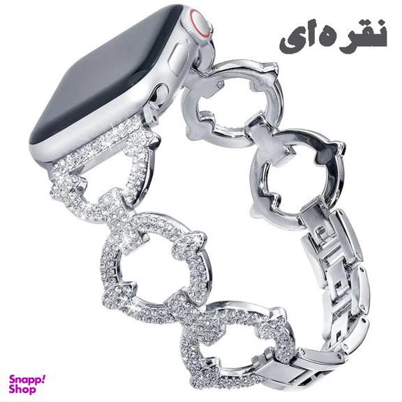 بند ساعت درمه مدل Anjela مناسب برای اپل واچ 38/40 میلی متری