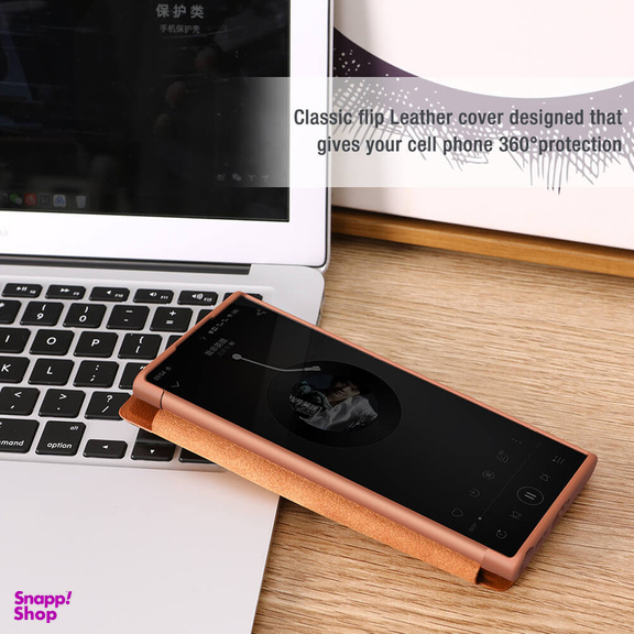 کیف کلاسوری نیلکین مدل Qin Pro Leather Case مناسب برای گوشی موبایل سامسونگ Galaxy S23 Ultra